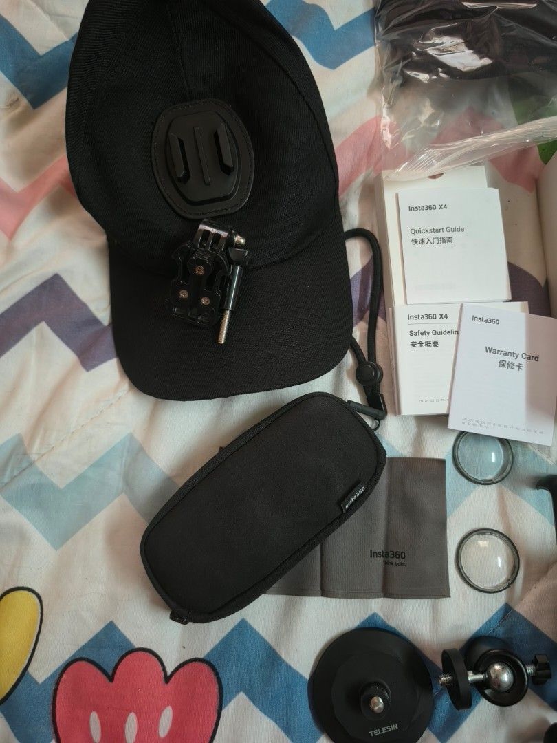 Insta360 X4 8K 360 Action Cam Bundle (Category: Video Cameras) located in Taytay. Submitted by fastmoon.cc8c49 (Listing ID 1468296672, Image 3). Description: ​🔥 Insta360 X4 8K Action Camera Set (Complete Box & Tons of Accessories - ALL IN!) ​PRICE: ​₱20,000 (All-in Package) ​Selling my Insta360 X4 8K 360 Action Camera Set! Super loaded sa accessories. Gagamitin mo na agad for travel, cycling, or vlogging! ​ Super in good condition, like new! Ver