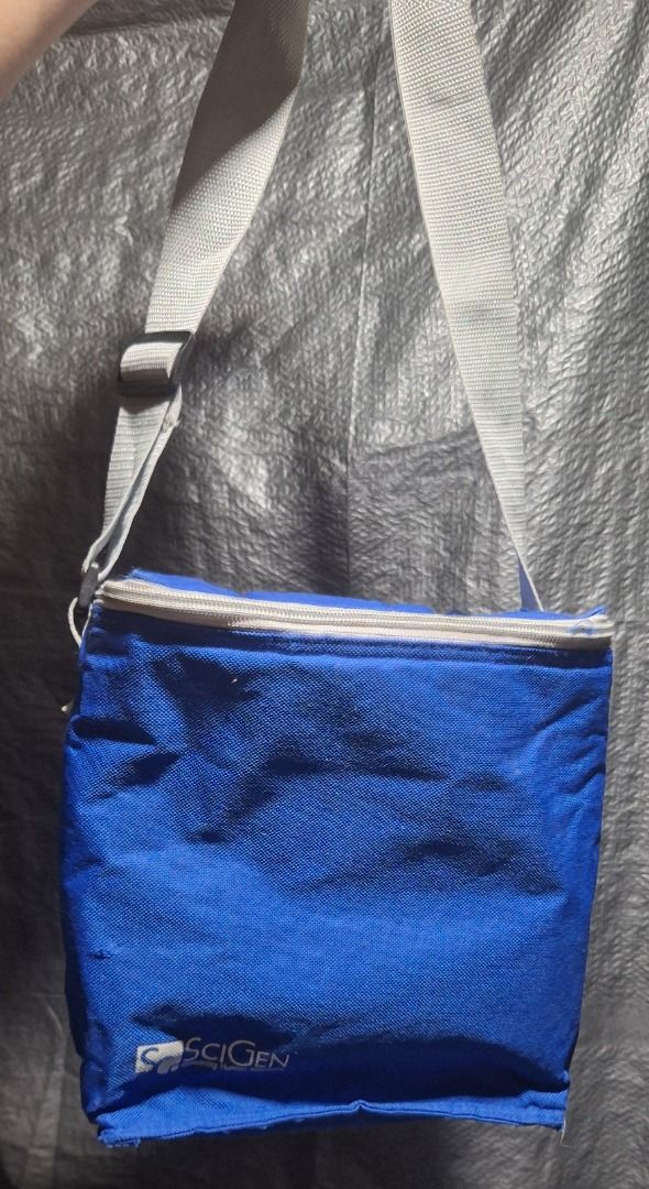 INSULATED Cooler Bag (Category: Tote Bags) located in General Trias. Submitted by aeunice (Listing ID 1468332088, Image 1). Description: In Good Condition. Keeps food and drinks hot or cold. Clean and ready to use, perfect for lunch or picnics. Meet up / Shipping via Lalamove, JnT, Gogo Express & LBC.