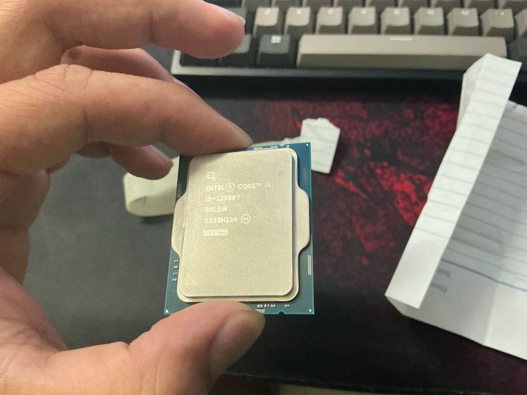Intel Core i5-12500T (i5-12th gen) (Category: Desktops) located in Manila. Submitted by martinize (Listing ID 1468306502, Image 3). Description: For Sale! Intel Core i5-12500T ✅ Intel Core i5 12th Gen ✅ 6 Cores / 12 Threads ✅ 2pcs Available 💰 ₱7,000 each 📍 Location: Intramuros, Manila 📦 Pickup / COD / Lalamove PM for inquiries! .