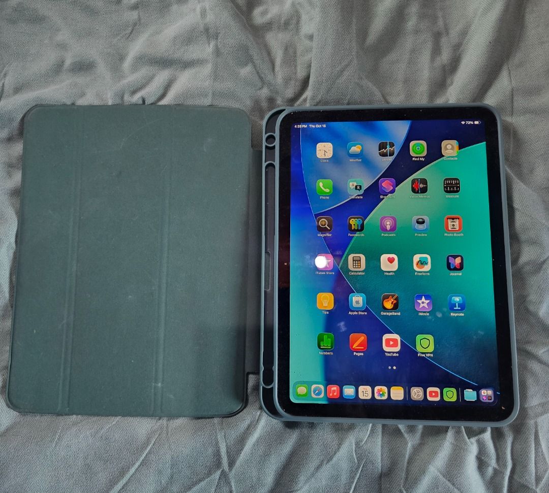 Ipad 11th gen A-16 (1 week old only) (Category: iPad) located in Caloocan City. Submitted by marvilrey053617 (Listing ID 1468325150, Image 1). Description: 1 week use only.