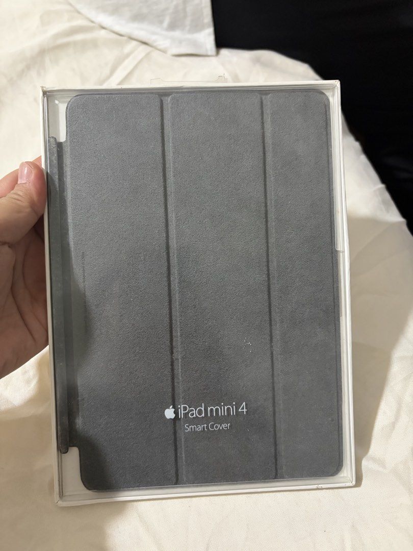 Ipad Mini 4 Smart Cover (Category: Laptops & Notebooks) located in Manila. Submitted by ritz.sells (Listing ID 1468371770, Image 1). Description: Ipad Mini 4 Smart Cover Color: charcoal gray never used rfs: decluttering.