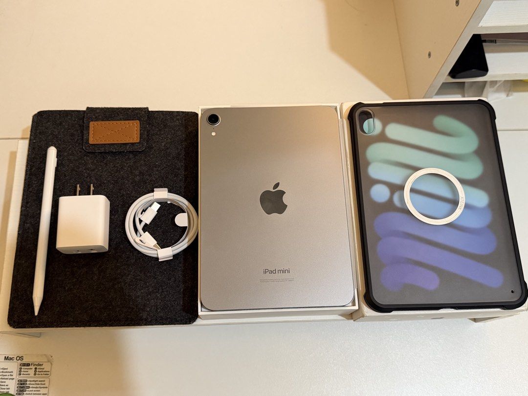 iPad Mini 7th Generation (A17 Pro) (Category: iPad) located in Bulacan. Submitted by eomma12 (Listing ID 1468435509, Image 1). Description: iPad Mini 7th Gen 128 GB Battery health 88% 299cc as of now Some dents and no scratches sa screen Inclusion: Pencil Already installed tempered glass (Smart Devil) Original Box Unused Cord Bag of iPad Original Anker 20w charger brick Case Ps: No to buy and sell Nego unte Rfs: Planning to upgrade big screen. Me