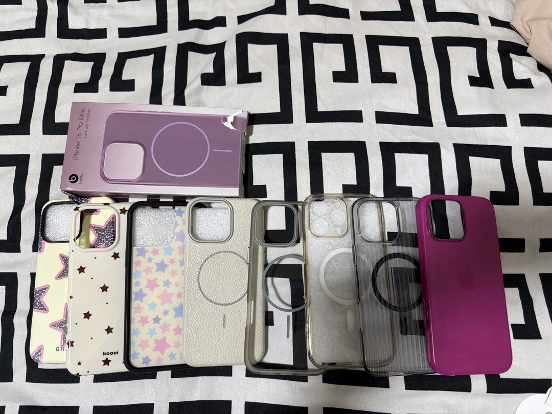 Iphone16 pro max cases (Category: Cases & Sleeves) located in Paranaque City. Submitted by ianaprilstar (Listing ID 1468291853, Image 1). Description: Take all for 1000 only With original case bought from powermac ( beats magsafe) Rfs : upgraded .