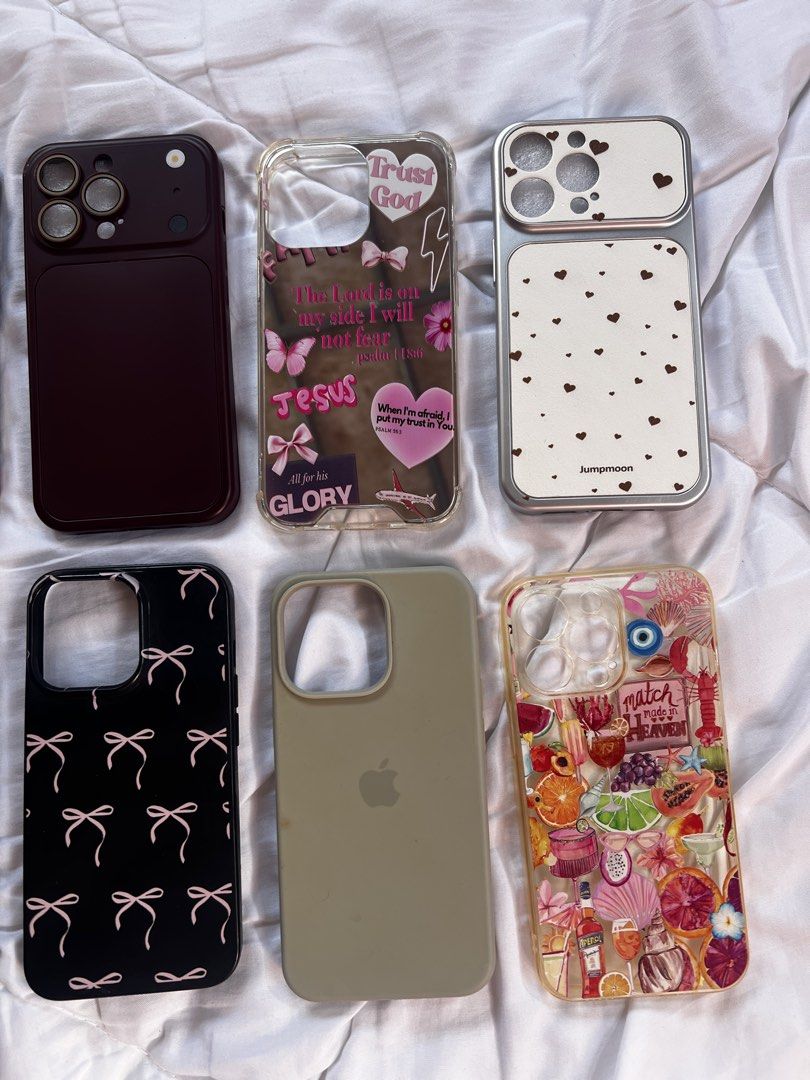 Iphone 13 pro Case bundle (Category: Cases & Sleeves) located in Santa Rosa. Submitted by dailyjane (Listing ID 1468316229, Image 3). Description: Some are bnew and like new and slighty used FREE SHIPPING THRU JNT COURIER.