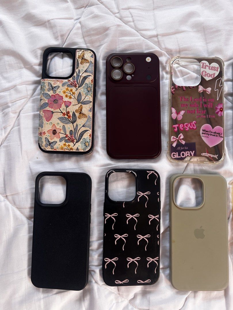 Iphone 13 pro Case bundle (Category: Cases & Sleeves) located in Santa Rosa. Submitted by dailyjane (Listing ID 1468316229, Image 2). Description: Some are bnew and like new and slighty used FREE SHIPPING THRU JNT COURIER.