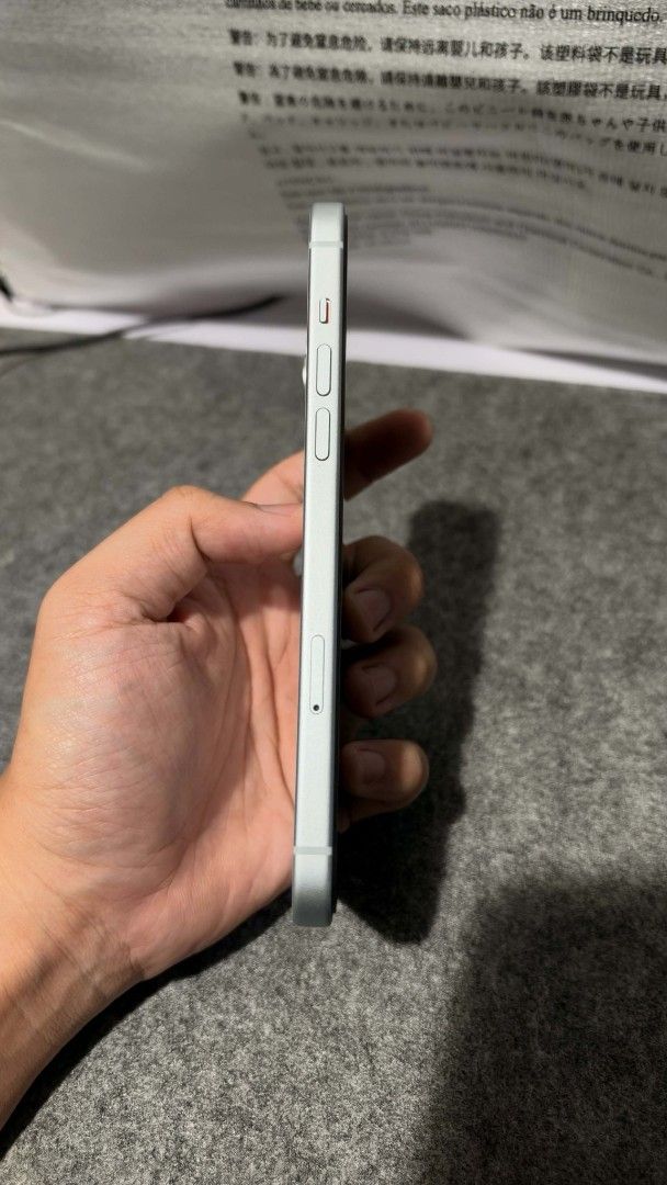 Iphone 15 Plus 256GB NTC (Category: iPhone 15 Series) located in Muntinlupa City. Submitted by luciboi (Listing ID 1468488837, Image 3). Description: For sale Iphone 15 Plus 256GB NTC Blue No issues No scratches 77% batt See pic for details Complete with box - 35k Meetup Biñan Gen tri.