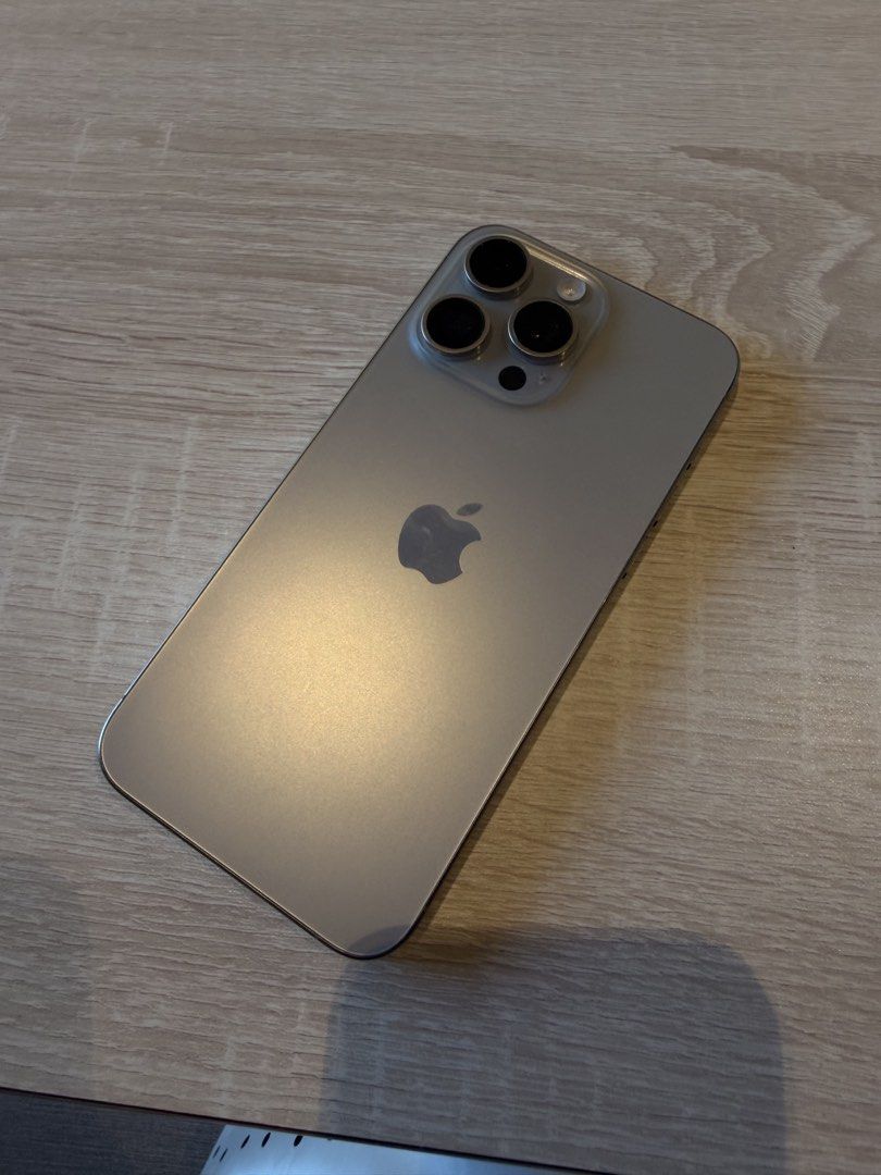 Iphone 15 pro max (Category: iPhone 15 Series) located in Laoag. Submitted by jaja_icalla (Listing ID 1468432410, Image 1). Description: Iphone 15 Pro max In Natural Titanium 256GB - Used but in good condition - No Box - With Chord - 83% Battery Health Note: i’m still in europe and i’ll be back in the Philippines in November 04, 2026. So meet up will be from november 4. .