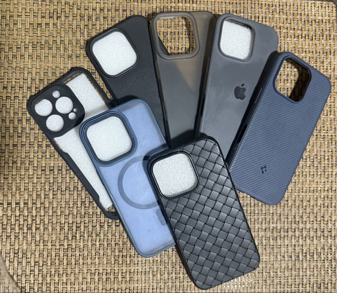 Iphone 16 pro cases (Category: Cases & Sleeves) located in Pasig City. Submitted by calmlion.0148ea (Listing ID 1468351977, Image 1). Description: Selling these iphone 16 pro cases all in .