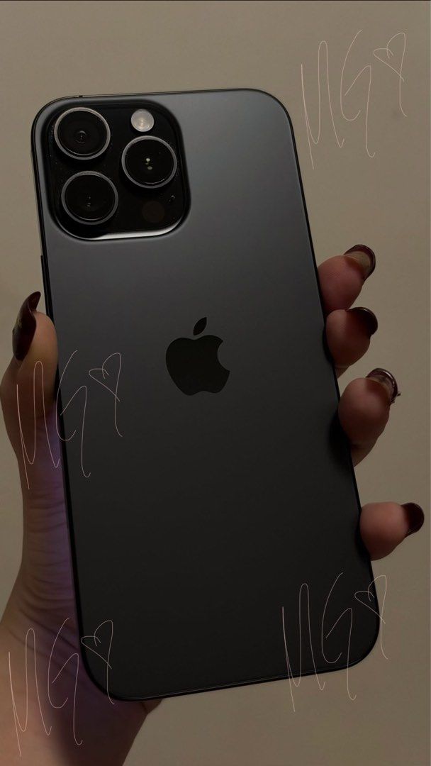 iPhone 16 Pro Max (Category: iPhone 16 Series) located in Quezon City. Submitted by declutter2022_ (Listing ID 1468350430, Image 3). Description: Helping a friend! iPhone 16 Pro Max - Black 256 gb Bought last October 2024 Good as new exterior - No scratches 90% Battery Health With box, Type C cable, Sim Ejector & Free cases Selling it for ₱48,000 slightly negotiable Rfs: Upgraded to iPhone 18 Pro Max.