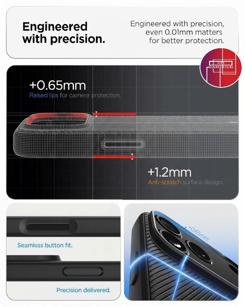 iPhone 17 Pro Max / 18 Pro Max Plus Spigen Rugged Armor Magnetic Shockproof Case (Black) (Category: Cases & Sleeves) located in Quezon City. Submitted by mobilehub_ (Listing ID 1468329824, Image 3). Description: iPhone 17 Pro Max / 18 Pro Max Plus Spigen Rugged Armor Magnetic Shockproof Case (Black) Available For iPhone 17 Pro Max iPhone 18 Pro Max -Magnetic -Shockproof Color Black OTHER AVAILABLE ITEMS (ADDITIONAL FEE): Full Screen Tempered Glas