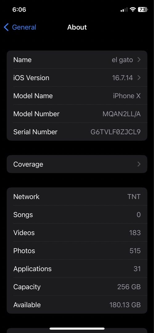 iphone x (Category: Others) located in Manila. Submitted by newwolf_1f58c3 (Listing ID 1468319667, Image 2). Description: 256 boosted battery working all .