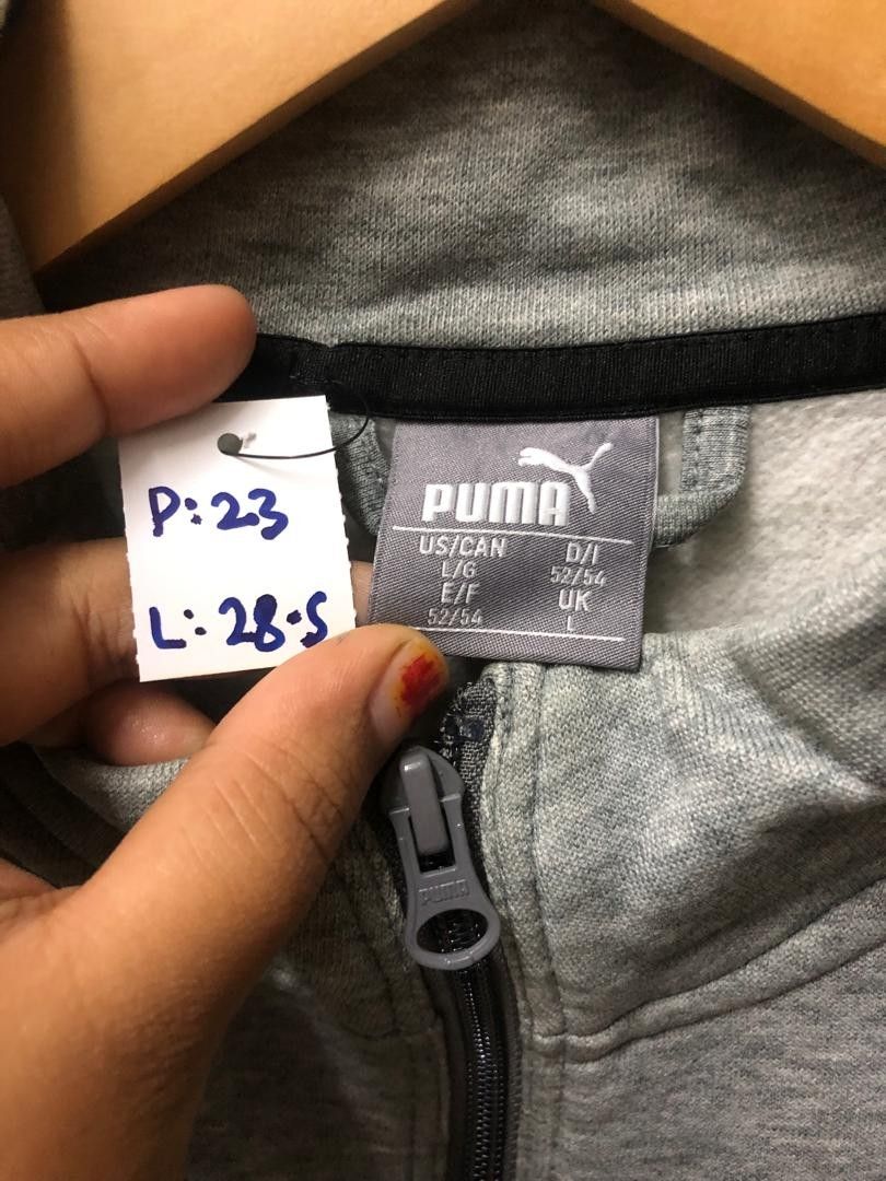Jacket Puma (Category: Coats, Jackets and Outerwear) located in Kuala Lumpur. Submitted by azizstoresp3. (Listing ID 1468433780, Image 3). Description: Pit : 23 Labuh : 28.5.