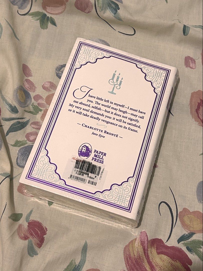 Jane Eyre by Charlotte Bronte Book (Category: Storybooks) located in Pinamalayan. Submitted by _dragonfly (Listing ID 1468379009, Image 2). Description: 🪡 new never used, rfs: decluttering 🪡 bought from National Bookstore.