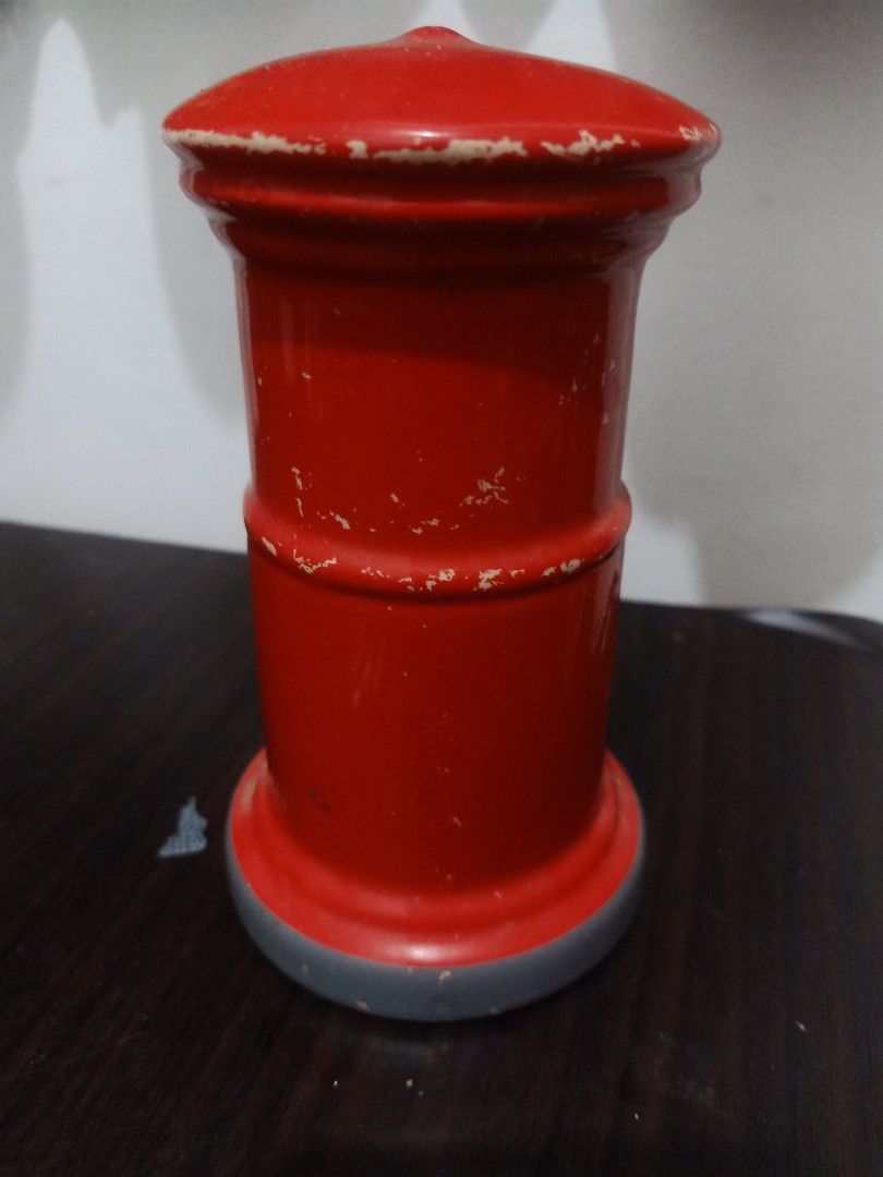 Japan post coin bank (Category: Vintage Collectibles) located in Las Pinas. Submitted by the_recycle_shop (Listing ID 1468418469, Image 2). Description: 6 inches tall.