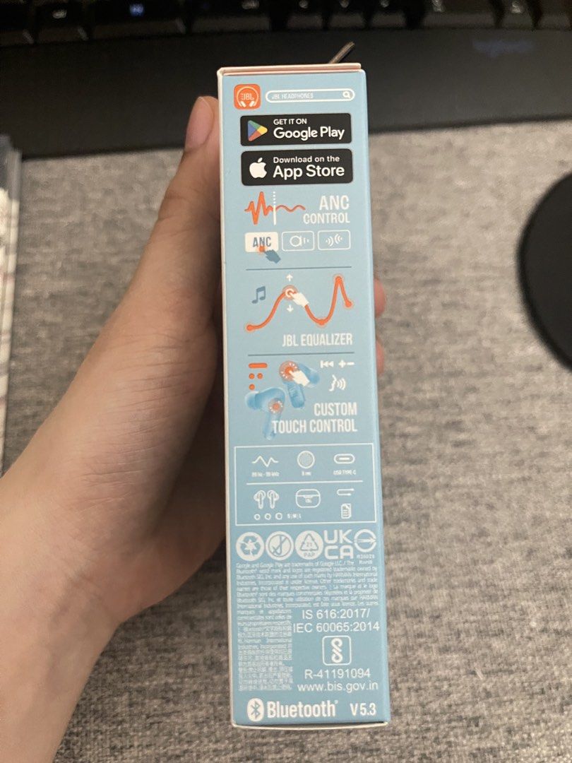 JBL Wave Beam 2 (Category: Earphones) located in Manila. Submitted by pinkpancakes22 (Listing ID 1468382281, Image 2). Description: Brand new and sealed With ANC (active noise cancellation) Php 2,990.