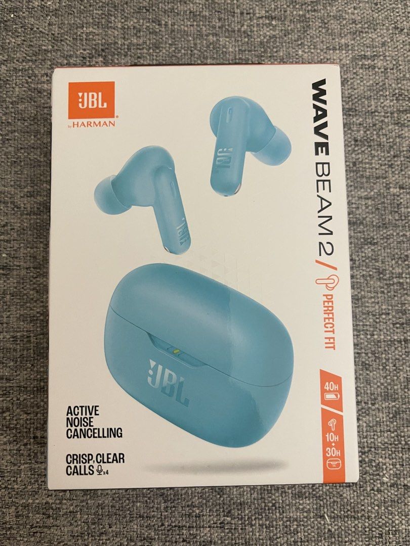 JBL Wave Beam 2 (Category: Earphones) located in Manila. Submitted by pinkpancakes22 (Listing ID 1468382281, Image 1). Description: Brand new and sealed With ANC (active noise cancellation) Php 2,990.