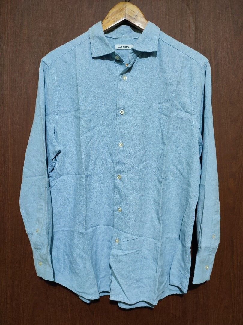 Jlindeberg longsleeve (Category: Formal Shirts) located in Pasig City. Submitted by supremokicksmanila (Listing ID 1468477873, Image 1). Description: .