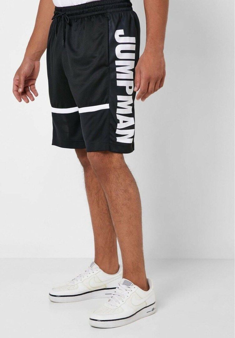 JORDAN JUMPMAN MESH SHORTS (Category: Shorts) located in Naga. Submitted by goodfinds_only.v1 (Listing ID 1468429405, Image 1). Description: FOR SALE -JORDAN JUMPMAN MESH SHORTS SIZE:MEDUIM MEASUREMENTS WAISTLINE:27 UP TO 35(STRETCH) LENGTH:19 INCHES LEG OPEN:11 INCHES COLOR RATE:10/10 EXCELLENT CONDITION NO FLAWS DM ME TO PURCHASE!.