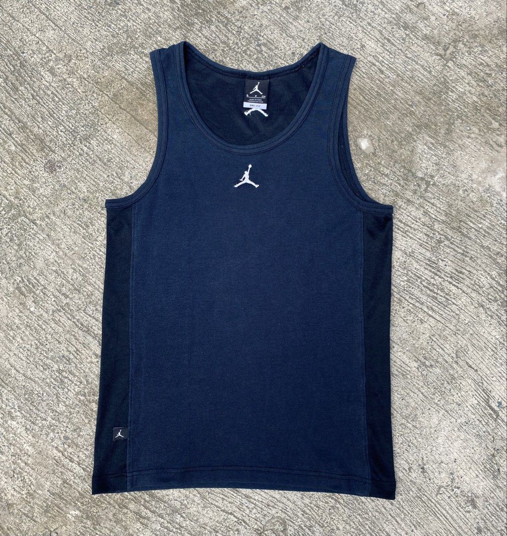 Jordan Tank Top (Category: Activewear) located in Cebu City. Submitted by czar0518 (Listing ID 1468337509, Image 1). Description: Jordan Tank Top Width 16 Length 25 Excellent condition Dm sure buyer.📩.