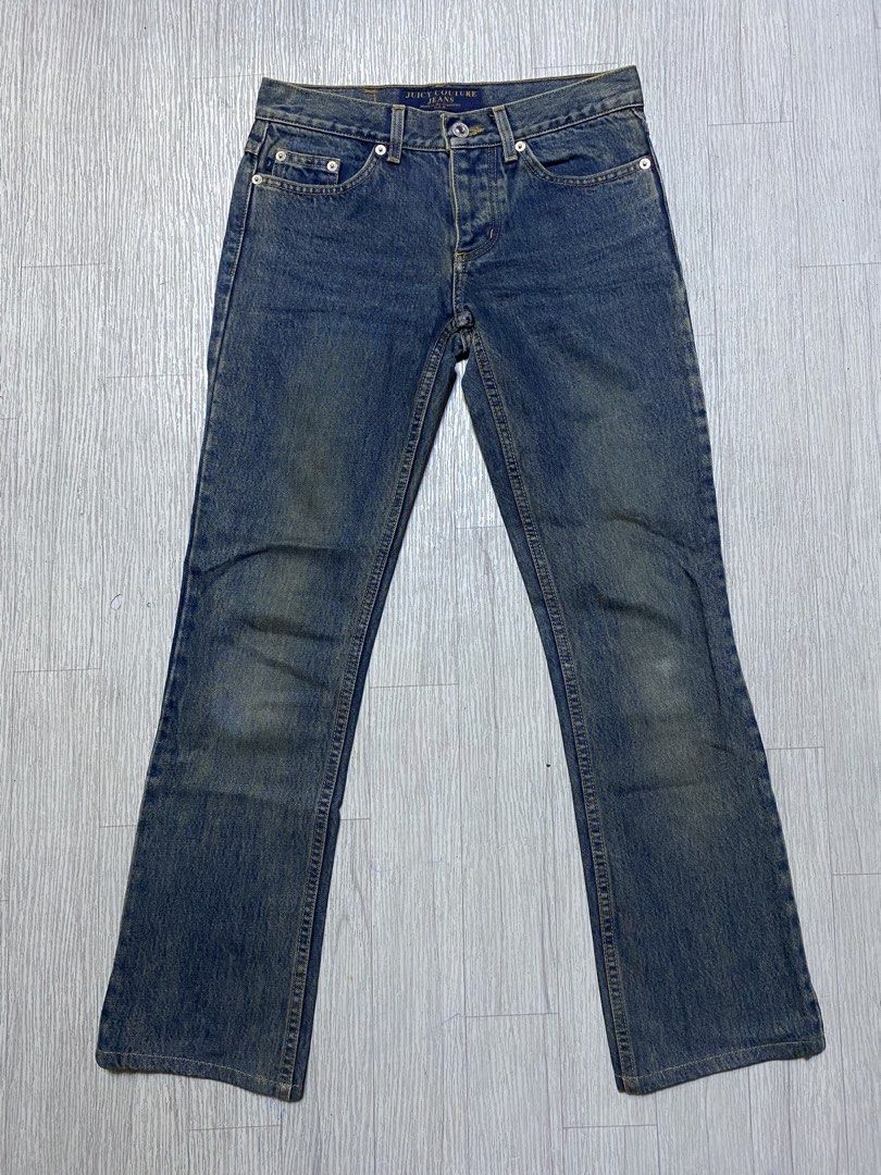 Juicy couture jeans (Category: Jeans) located in Pasig City. Submitted by terrencec34805 (Listing ID 1468474926, Image 1). Description: Juicy couture pants In very good condition Size:25 Length:35.5 Leg opening:7.5.