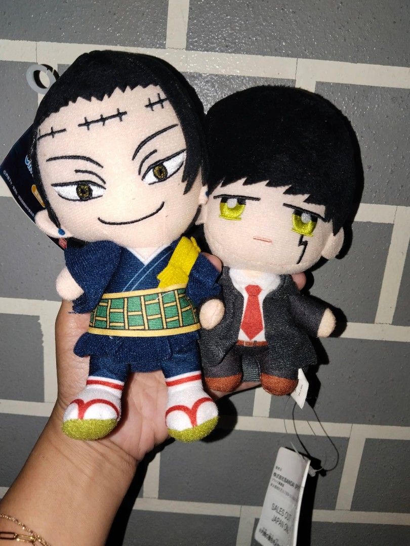 Jujutsu kaisen and Mashle (Category: Plushies & Soft Toys) located in Marikina City. Submitted by duaaaaa (Listing ID 1468350895, Image 1). Description: ASPACK 800 IF SPLIT 450 EACH AS NEW.