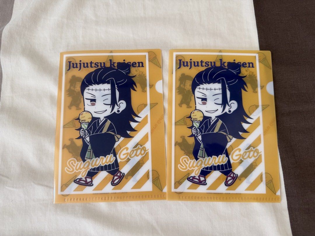 Jujutsu Kaisen daiso - Suguru Geto mini folder (Category: Action & Battle Toys) located in Santa Rosa. Submitted by letitgoshiko123 (Listing ID 1468344734, Image 1). Description: 60 each 100 if get both — Read first! — mop: Gcash or Maya payment first mod: lalamove, J&T no rush shipping pls! Shipping fee is NOT included and must be shouldered by the buyer I can also do meet-ups on the ff: (50% DP required) -SM Sta. Rosa Laguna -Festival Mall Alab