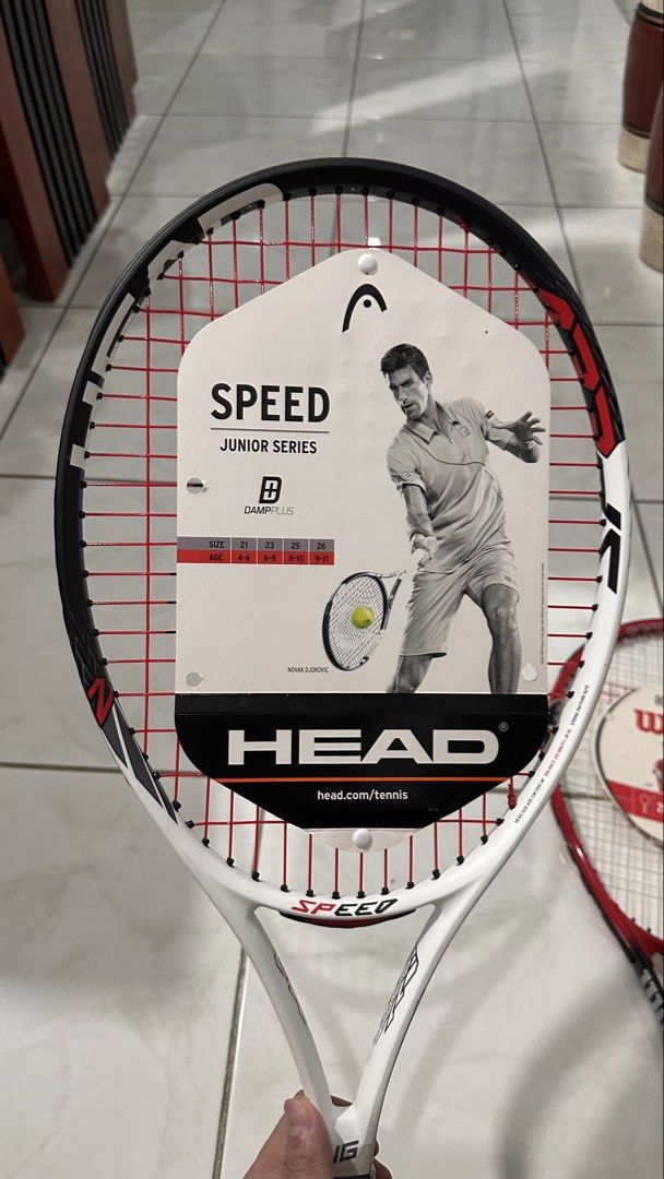 Junior tennis racket with bag (Category: Racket and Ball Sports) located in Tarlac. Submitted by daledaniel22 (Listing ID 1468302534, Image 3). Description: For sale or swap sa pickleball paddle. Junior tennis racket with bag Take all for 3k. Brand new sealed. Di nagagamit, nastock lang sa bahay..