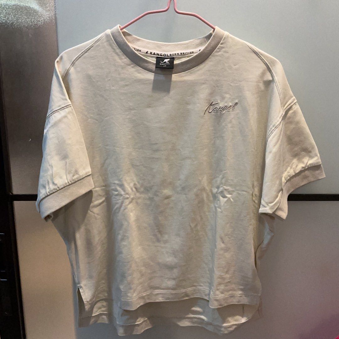 Kangol Khaki Shirt (Category: Shirts) located in Leyte. Submitted by declutterthis__ (Listing ID 1468425211, Image 1). Description: Brand new and authentic, fits xs-s.
