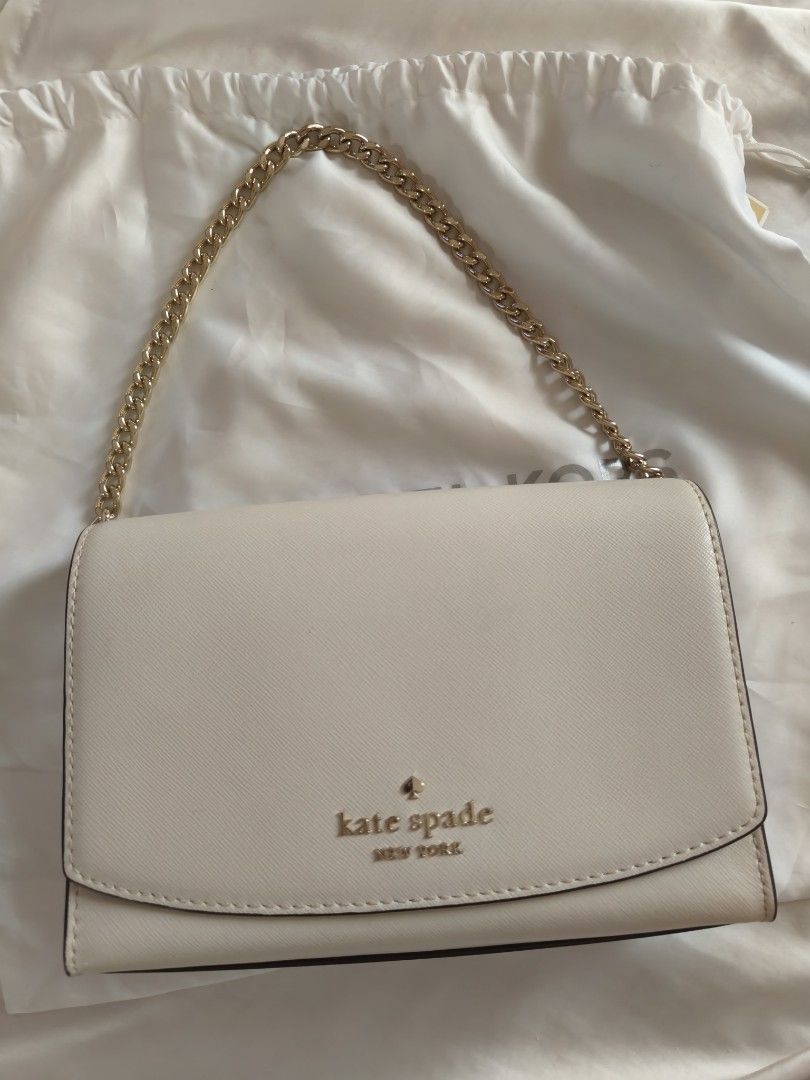 Kate Spade, Michael Kors bags (Category: Luxury Bags & Wallets) located in Manila. Submitted by annetolent10632 (Listing ID 1468310540, Image 2). Description: Kate spade tweed twislock bag, michael kors back pack, kate spade shoulder bag and Tuscany leather 2-way bag. Take all for 20k only!! what a steal grab it all now! 🙂.