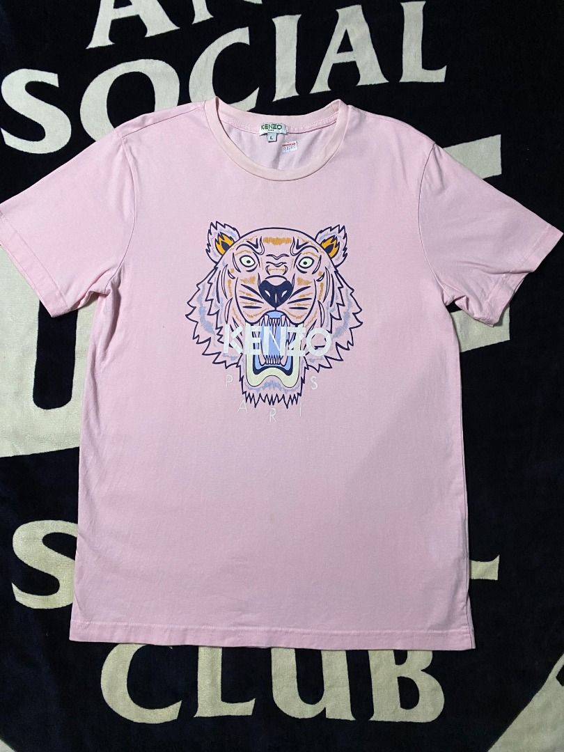 Kenzo pink shirt (Category: Tshirts & Polo Shirts ) located in Las Pinas. Submitted by all_details_posted (Listing ID 1468437773, Image 1). Description: yellowish neckline, marumi.