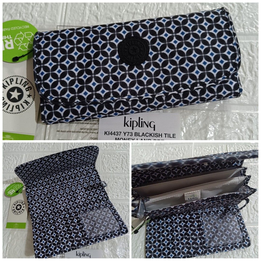 Kipling Money Land Snap Wallet (Category: Wallets & Card holders) located in Mandaluyong City. Submitted by sheila_snapshoppe (Listing ID 1468343141, Image 3). Description: 💯% guaranteed original bought in Kipling US 🇺🇸 Kipling Money Land Snap Wallet size: 7.25" x 4" x 1".