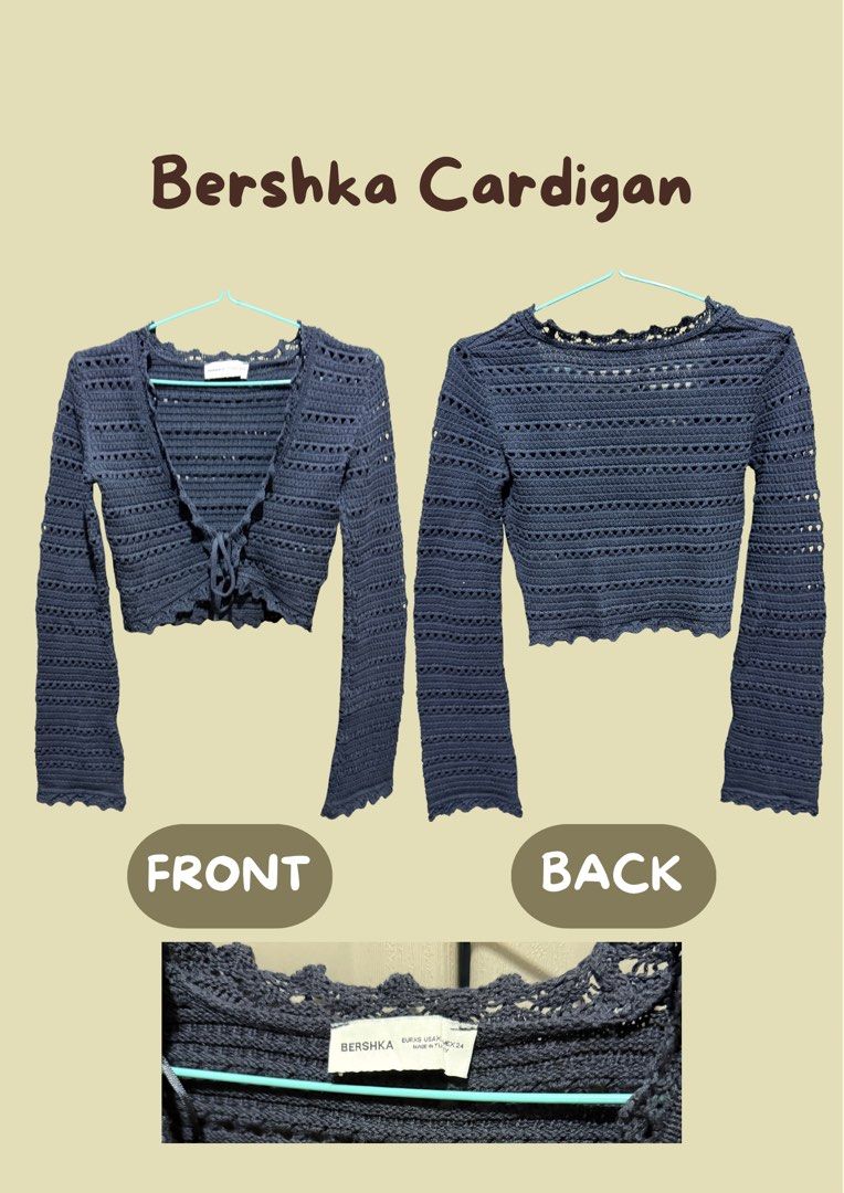 Knitted Cardigan (Category: Longsleeves) located in Manila. Submitted by blairwinter (Listing ID 1468333296, Image 1). Description: .