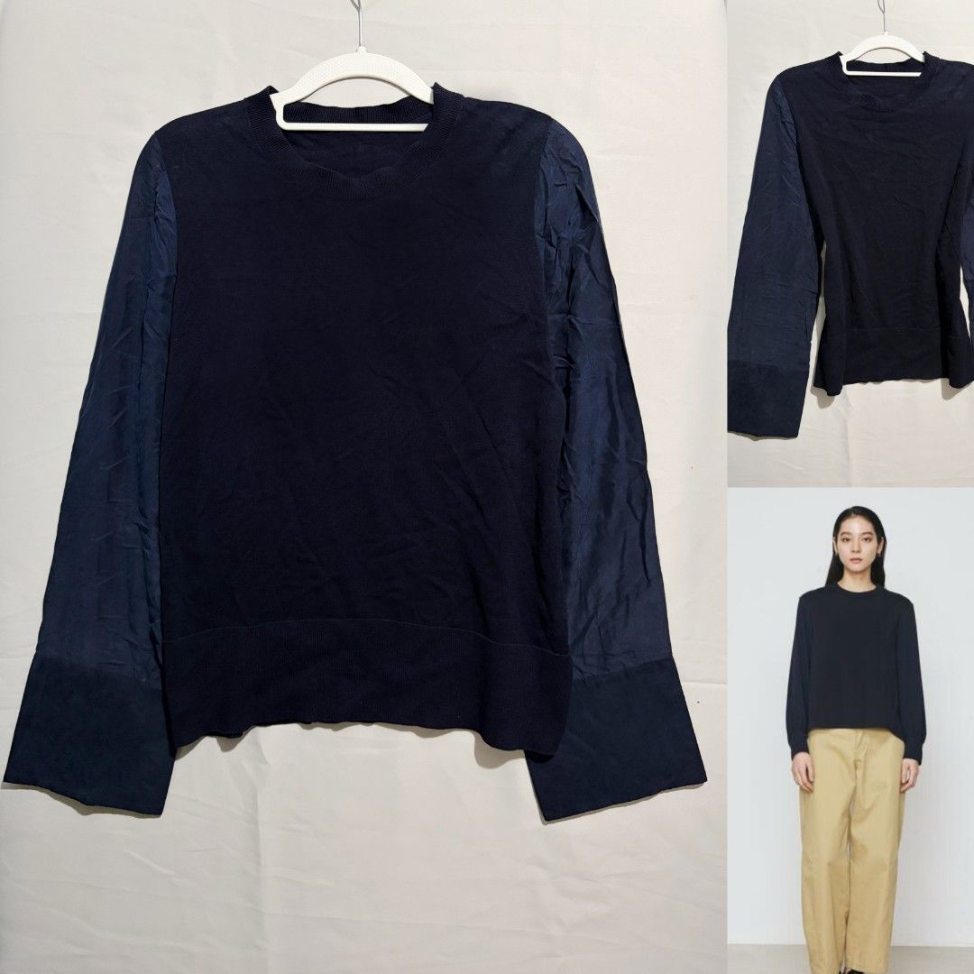 Knitted plain longsleeve (Category: Longsleeves) located in Abucay. Submitted by madamvcloset (Listing ID 1468450712, Image 1). Description: s to m.