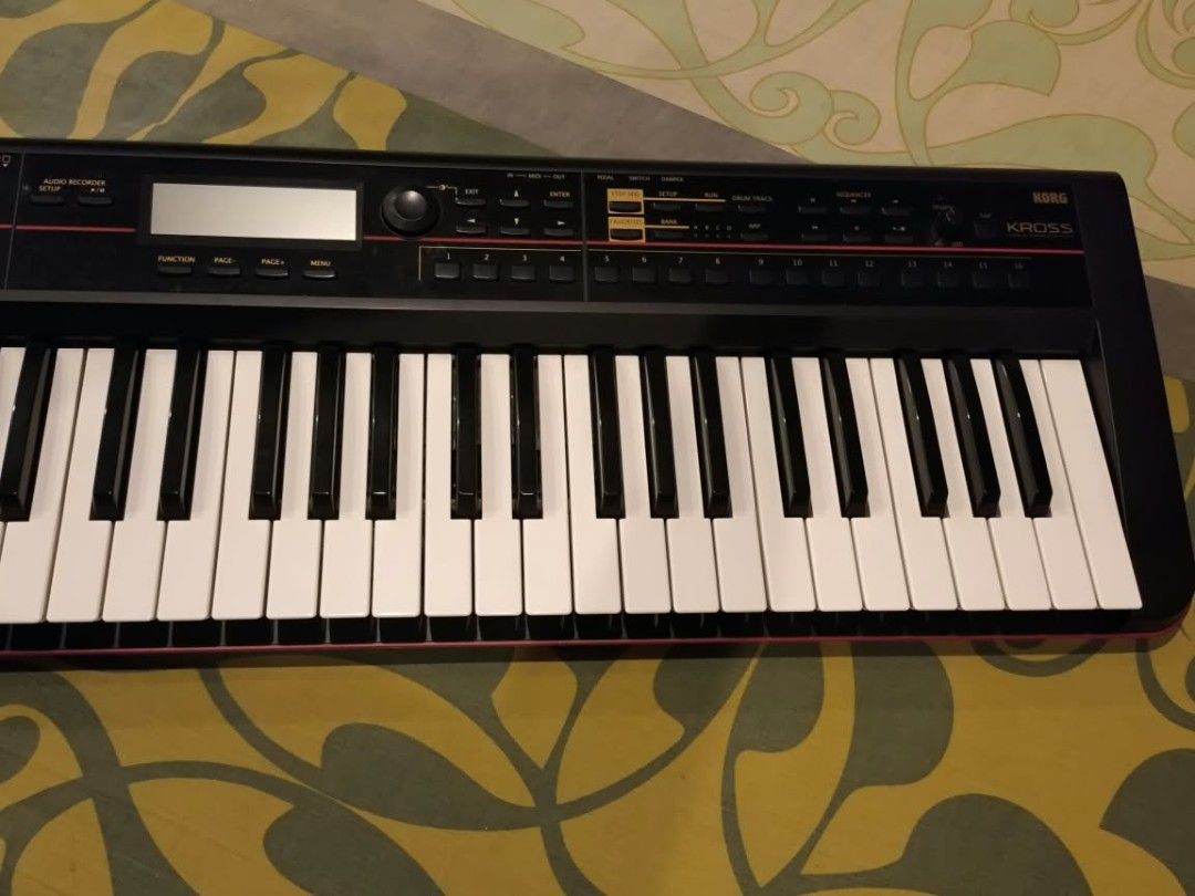 Korg Kross Music Workstation w/ Free Original Keyboard Bag (Category: Musical Instruments) located in Taguig. Submitted by obsidian.rose (Listing ID 1468396221, Image 2). Description: Used in recordings and live performance. (I can send the video links and band page link). Message me for more details..