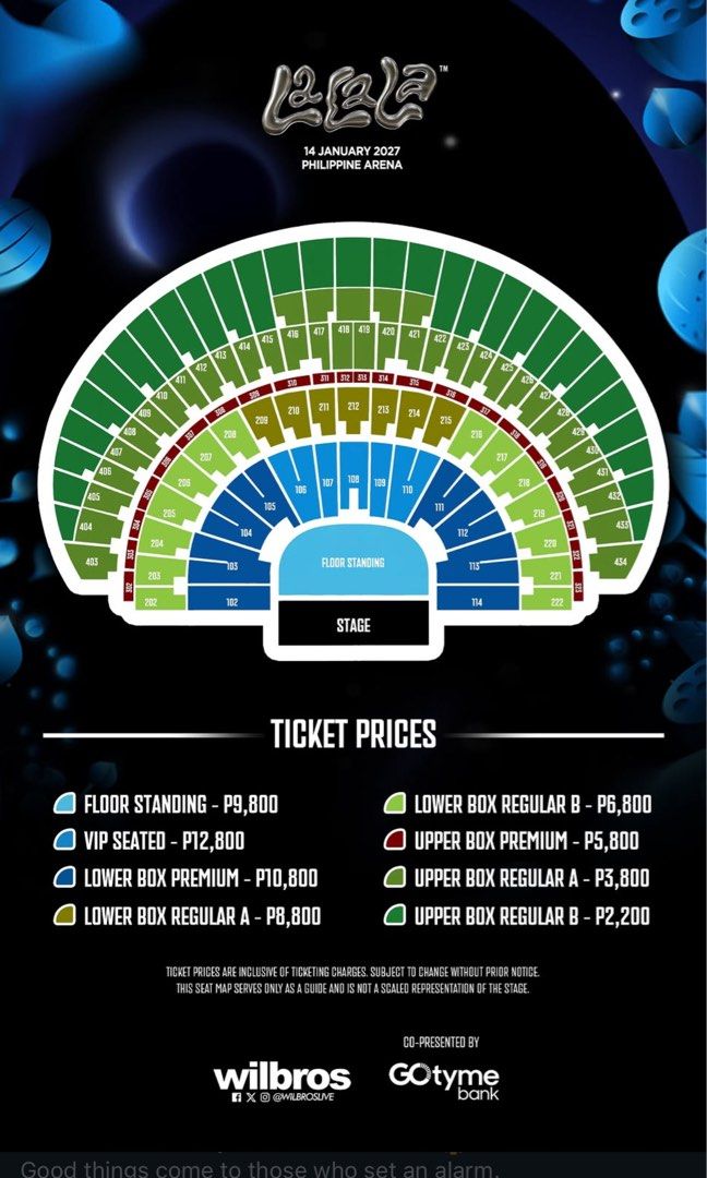 La la la Fest Concert Ticket (Category: Events Tickets) located in Manila. Submitted by gpsells (Listing ID 1468329986, Image 1). Description: La la la Fest concert tickets Olivia Dean concert 2x Floor Standing Srp + 1k each ₱21,600 • can do meetups for your peace of mind • email confirmation and QR will be sent directly • can meet at the venue since I will also be watching RFS: got our preferred seats.