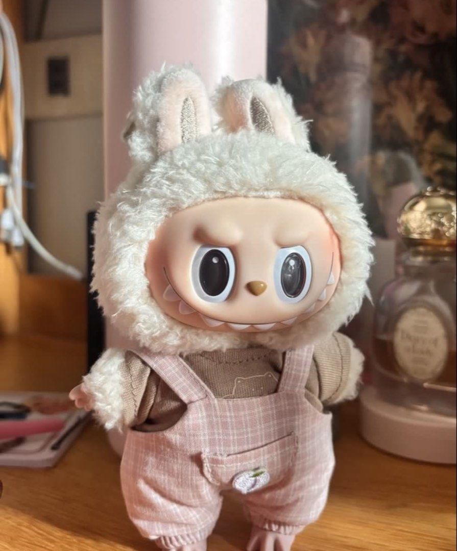 Labubu V1 White Soymilk (Category: Plushies & Soft Toys) located in Manila. Submitted by chlstnz (Listing ID 1468411451, Image 2). Description: - Labubu V1 Soymilk (White) - No box and foil - Card included - From personal collection - Last price posted! 🤍What you see is what you get!!.