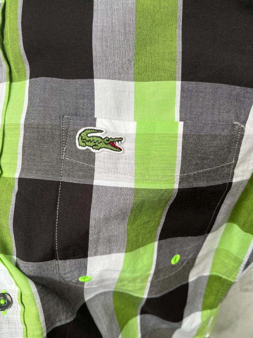 lacoste (Category: Tshirts & Polo Shirts ) located in Siay. Submitted by Jaaziahthriftdumaguete (Listing ID 1468363157, Image 3). Description: Mine : 550 Free shipping fee Excellent condition flawless 9.5/10 color rate pag. nalabhan na 10/10 18. 5 width 29 length Medium best fitting Location Zamboanga Sibugay Mindanao.