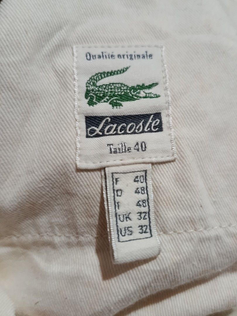 Lacoste chino (Category: Chinos) located in Guagua. Submitted by branded.thriftssss (Listing ID 1468287781, Image 3). Description: .