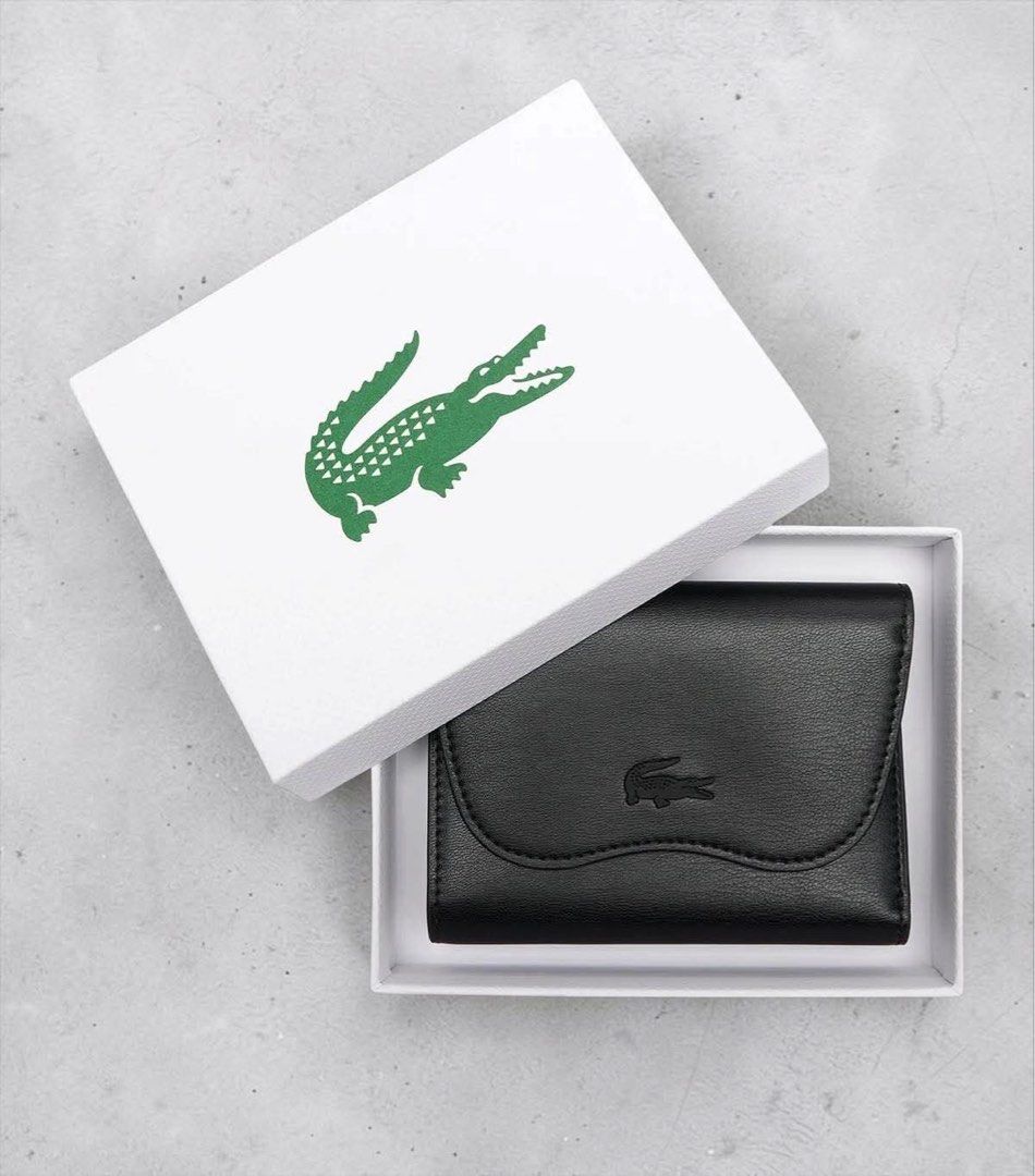 Lacoste Lora Zipped Leather Billfold - PREORDER (Category: Wallets & Card holders) located in Santa Rosa. Submitted by miqboutique (Listing ID 1468338240, Image 3). Description: Preorder✨ 🐊Lora Zipped Leather Billfold ₱4,199 + SF • ETA End Oct • 2K DP required • Guaranteed Original Fb page: Miq's Boutique.