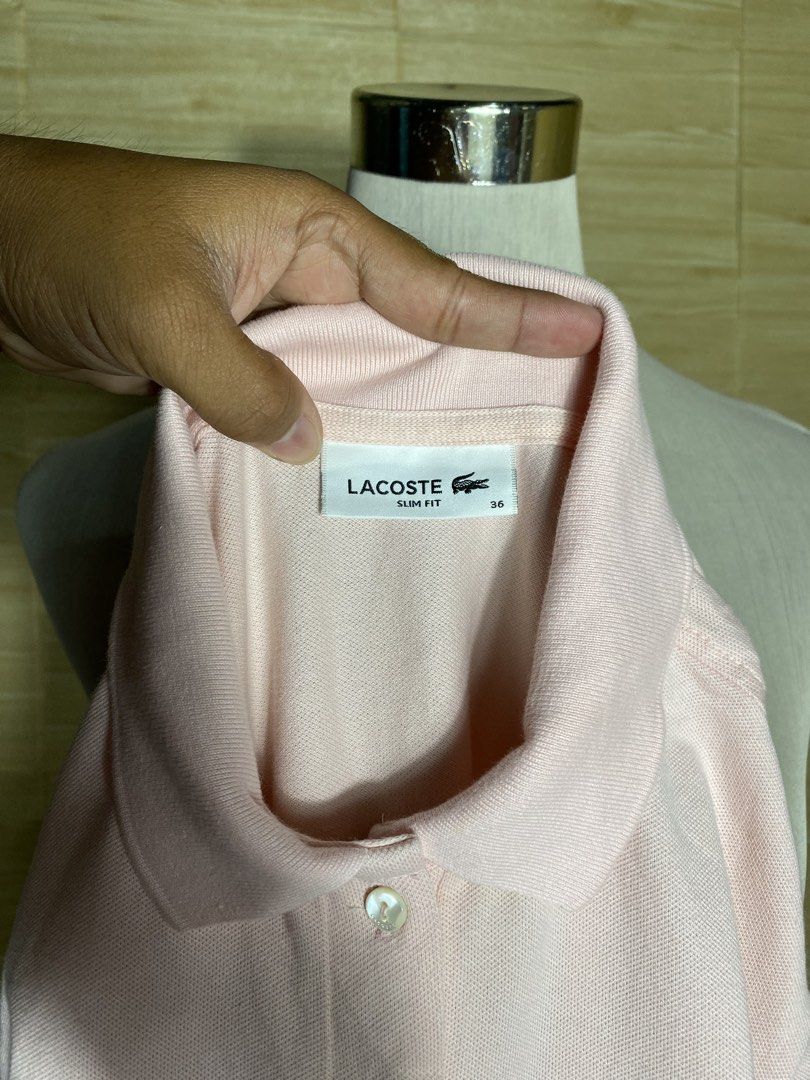 Lacoste Monotone Poloshirt (Category: Shirts) located in Tabaco. Submitted by hidden_gem.2 (Listing ID 1468364452, Image 2). Description: No issue Bnew Condition Size 36 Authentic!✨.