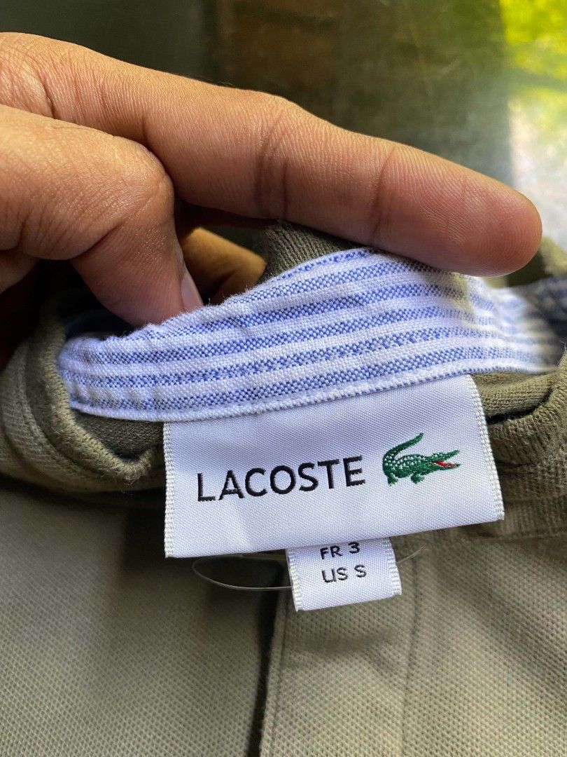 LACOSTE MOSS GREEN AUTHENTIC ✅ (Category: Announcements) located in Iloilo. Submitted by jaybenethrift.0721 (Listing ID 1468290006, Image 2). Description: LACOSTE MOSS GREEN AUTHENTIC ✅ EXCELLENT CONDITION NO ISSUE 19x25 First to pay‼️.