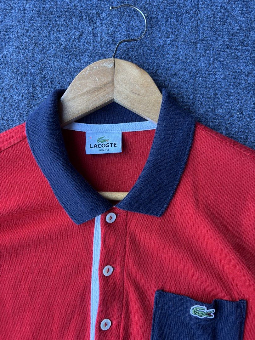 Lacoste Polo Shirt (Category: Tshirts & Polo Shirts ) located in Manila. Submitted by austinace04 (Listing ID 1468288666, Image 3). Description: Brand new condition Size large on tag 22x27 9.9/10 color rate Issue none.