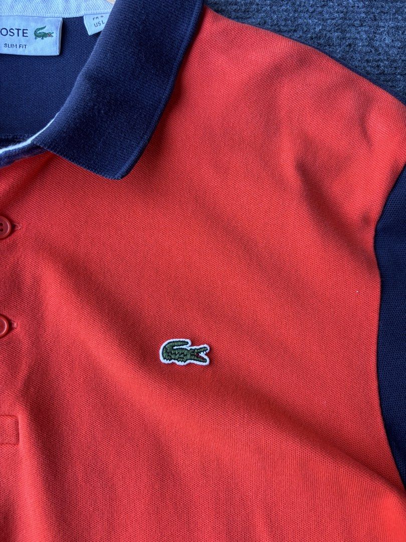 Lacoste Polo Shirt (Category: Tshirts & Polo Shirts ) located in Manila. Submitted by austinace04 (Listing ID 1468288905, Image 3). Description: Brand new condition Size large on tag 22 x 27 9.9/10 color rate Issue none.