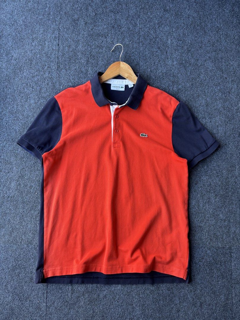 Lacoste Polo Shirt (Category: Tshirts & Polo Shirts ) located in Manila. Submitted by austinace04 (Listing ID 1468288905, Image 1). Description: Brand new condition Size large on tag 22 x 27 9.9/10 color rate Issue none.