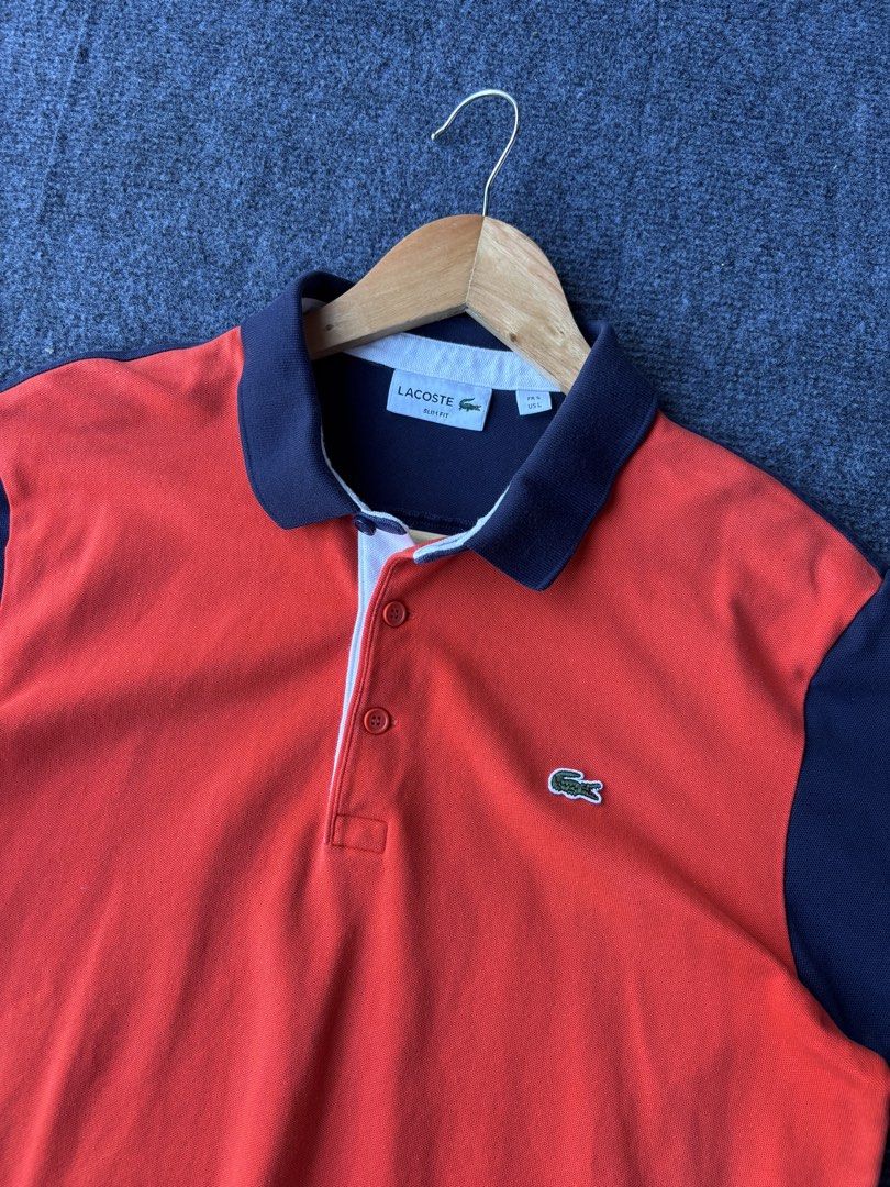 Lacoste Polo Shirt (Category: Tshirts & Polo Shirts ) located in Manila. Submitted by austinace04 (Listing ID 1468288905, Image 2). Description: Brand new condition Size large on tag 22 x 27 9.9/10 color rate Issue none.