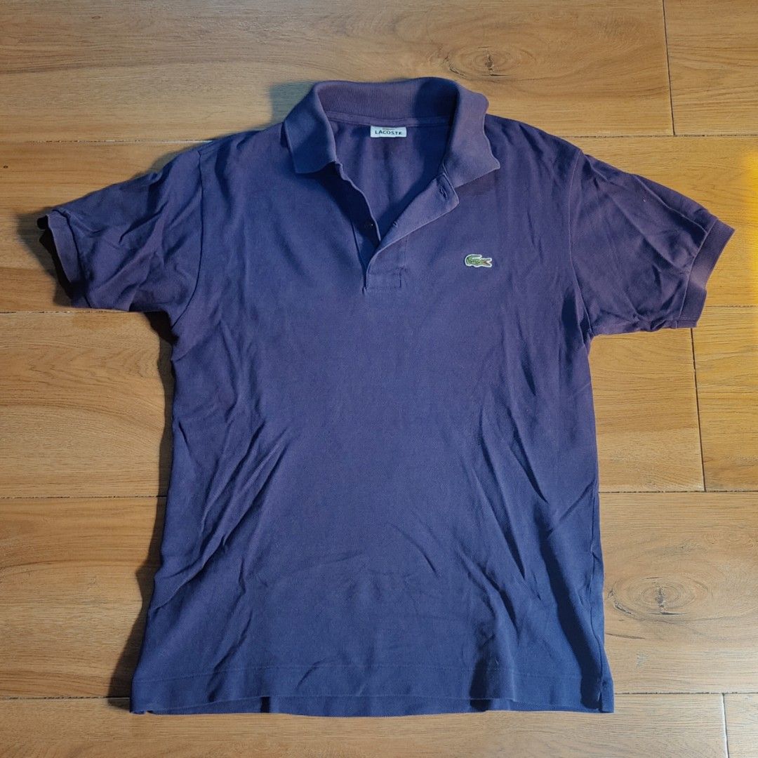 Lacoste & Ralph Lauren Bundle (Category: Tshirts & Polo Shirts ) located in Bangued. Submitted by daysusagoodies (Listing ID 1468326920, Image 2). Description: LACOSTE Color: 🟣 Rate 9/10 Size 3 on the tag W18.5xL25 RALPH LAUREN Color: 🔵 & 🟢 Rate 8/10 Size XL 18-20 on the tag W19xL27 Issues: Some faded areas.