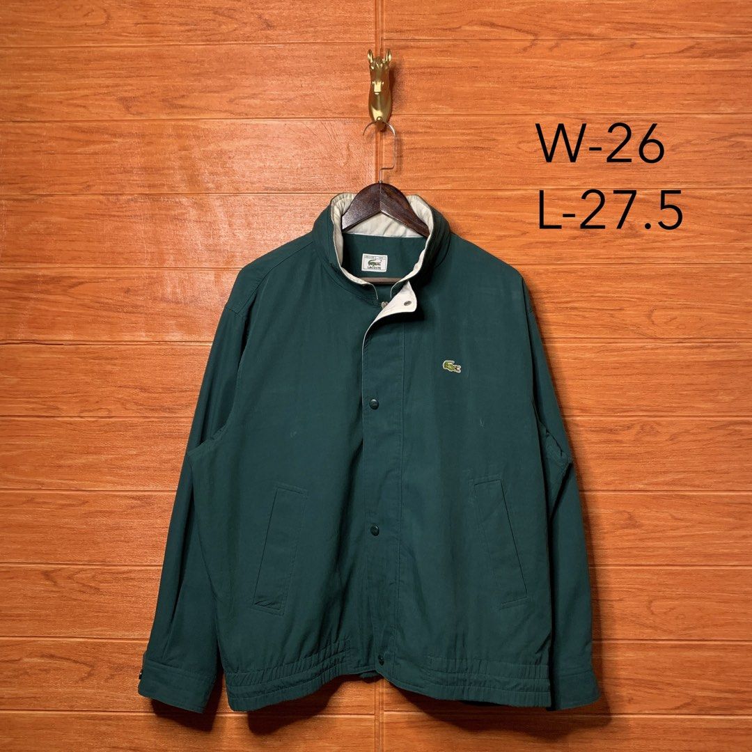 Lacoste Vintage Water Repellent Packable Hood (Category: Coats, Jackets and Outerwear) located in Quezon City. Submitted by donklasiko (Listing ID 1468334231, Image 2). Description: Condition: 9.5+/10 Pristine condition Issue: non Refer to the dimension 🤗 PM FOR MORE DETAILS NO RETURN, NO EXCHANGE & NO REFUND! ✅I ALSO ACCEPT TRADE/SWAP TO ANYTHING JUST DROP YOUR OFFER Please manage your expectations, this is a secondhand item. What you see is wh