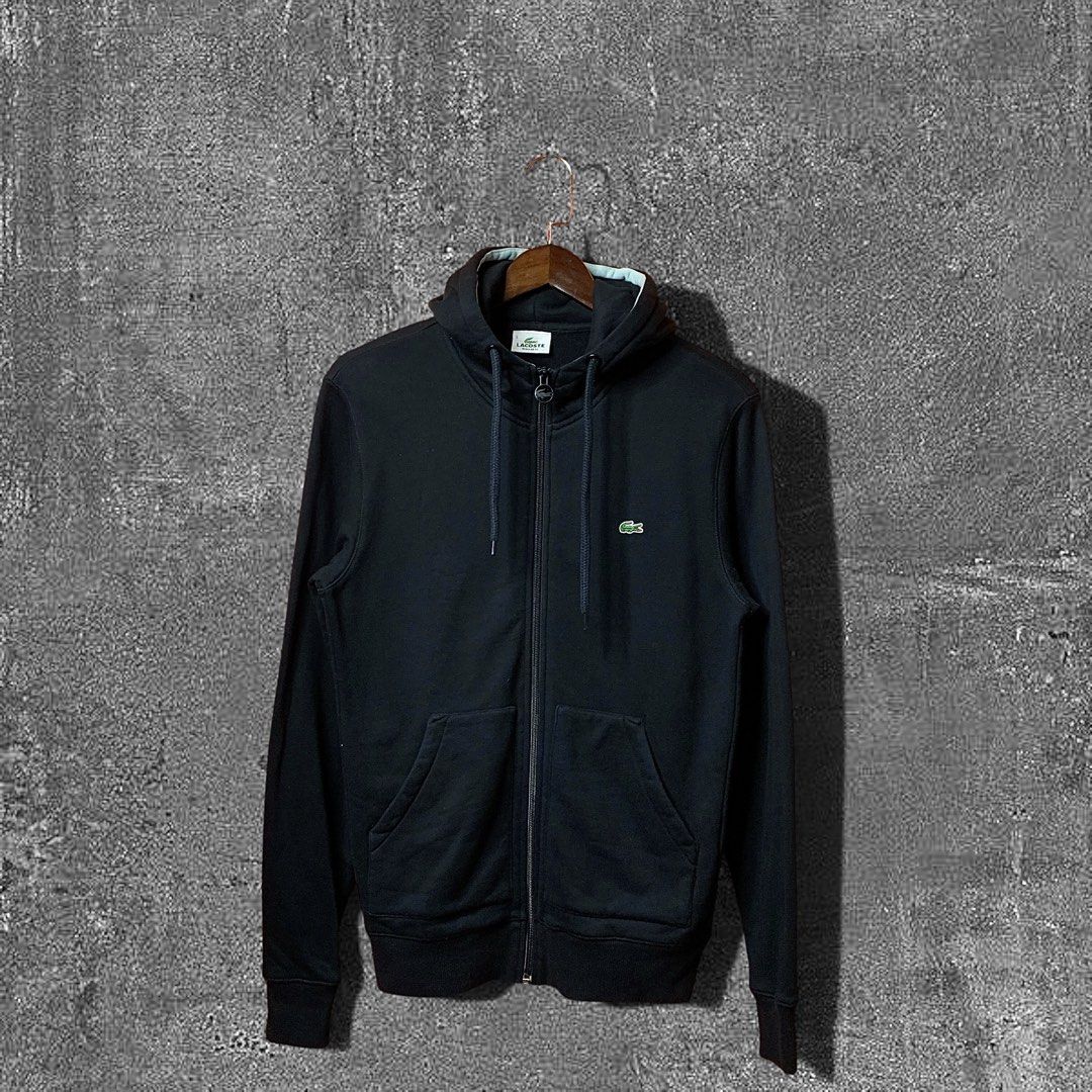Lacoste Zip up Hoodie (Category: Hoodies) located in Quezon City. Submitted by donklasiko (Listing ID 1468332086, Image 1). Description: Condition: 9.5+/10 Pristine condition Issue: non Refer to the dimension 🤗 PM FOR MORE DETAILS NO RETURN, NO EXCHANGE & NO REFUND! ✅I ALSO ACCEPT TRADE/SWAP TO ANYTHING JUST DROP YOUR OFFER Please manage your expectations, this is a secondhand item. What you see is what you get 😊 💵MOP: GCASH, BDO or Cash on De