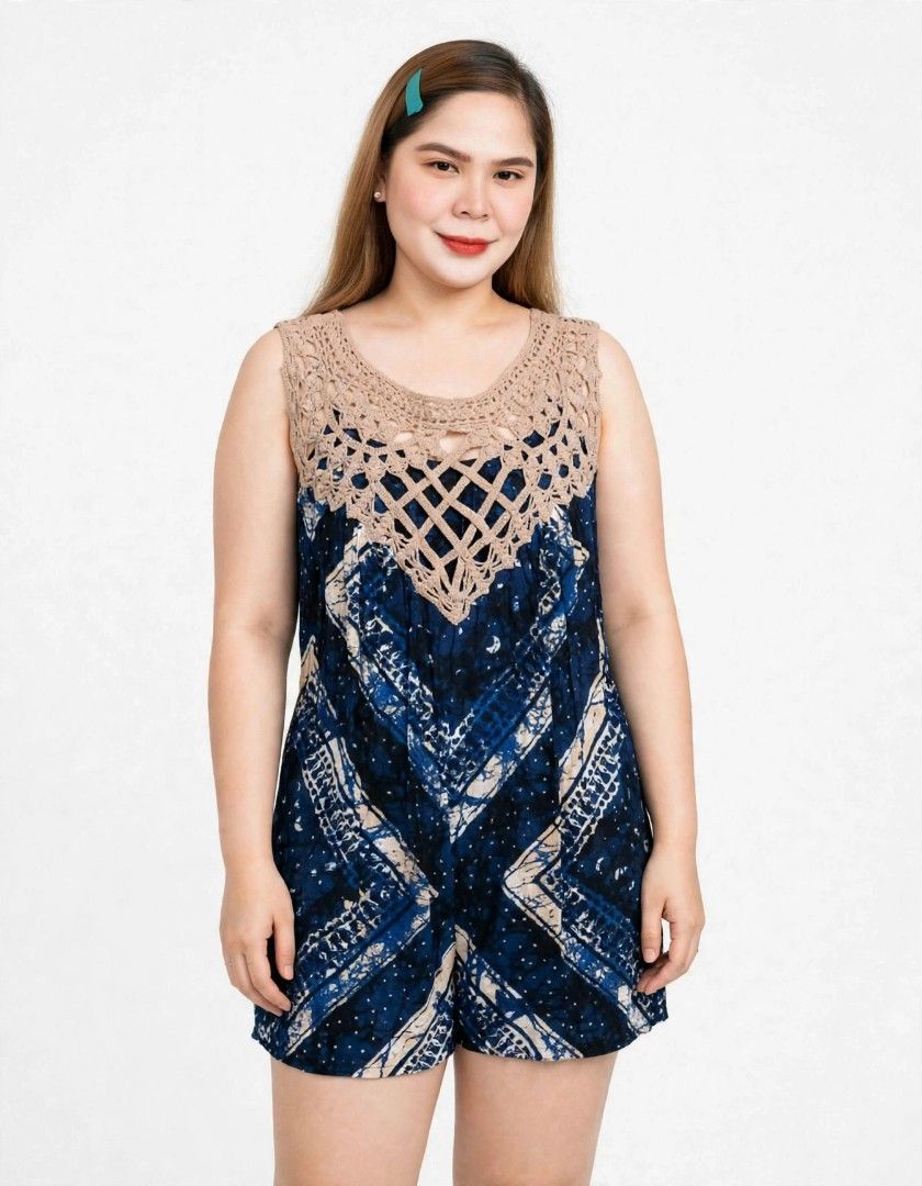 Ladies Cotton Rumper size L-XL (Category: Sleeveless) located in Plaridel. Submitted by tonilousg (Listing ID 1468307212, Image 1). Description: Preloved size L-XL very good condition cotton Plaridel, Bulacan shapi chckout ang courier pinaka murang courier sa lahat.