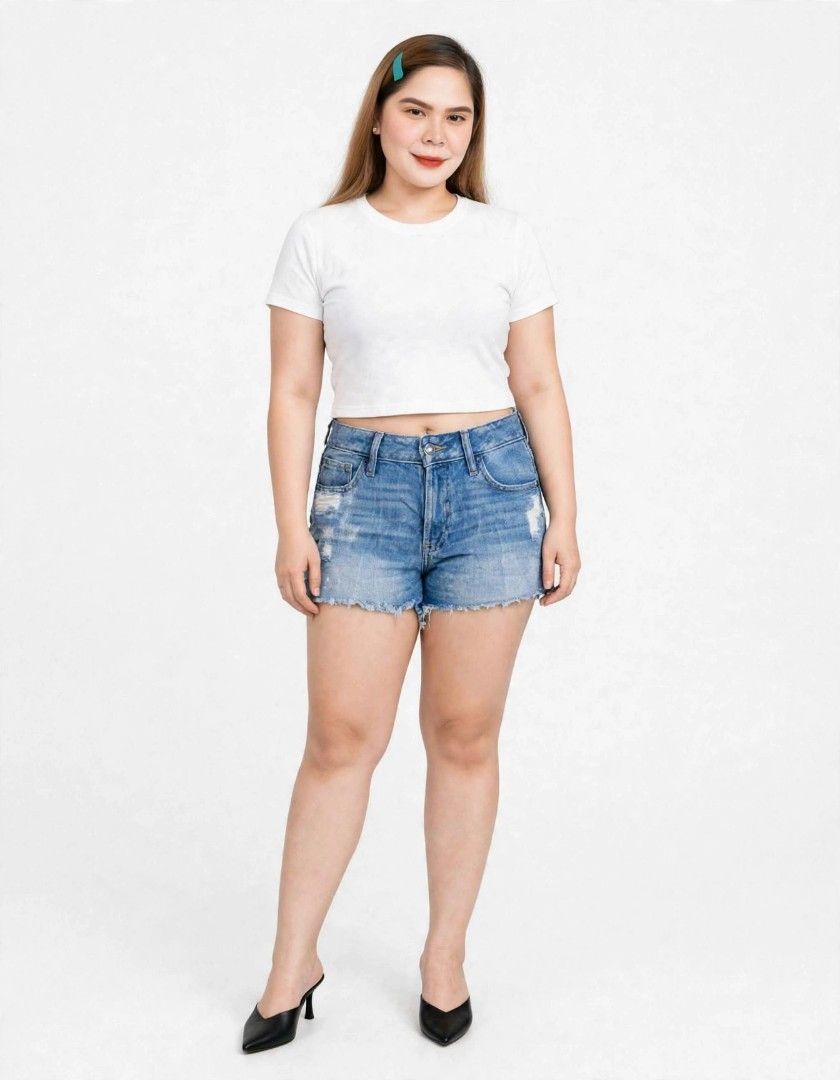 Ladies Plus size Short size 33-34 (Category: Shorts) located in Plaridel. Submitted by tonilousg (Listing ID 1468337571, Image 1). Description: Preloved maong plus size short maiksi/size 33-34 high quality short maganda. Plaridel, Bulacan shapi chckout.